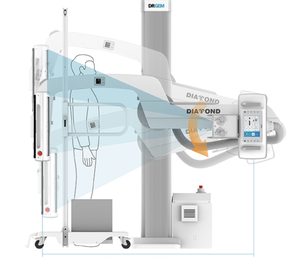 DRGEM DIAMOND Digital X-Ray (U-Arm) Fully Digital - Image 2